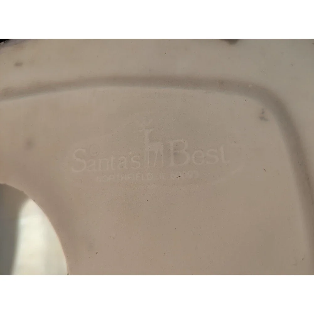 Vintage 33” Disney Christmas Blow Mold Winnie The Pooh Santa’s Best Honey Pot